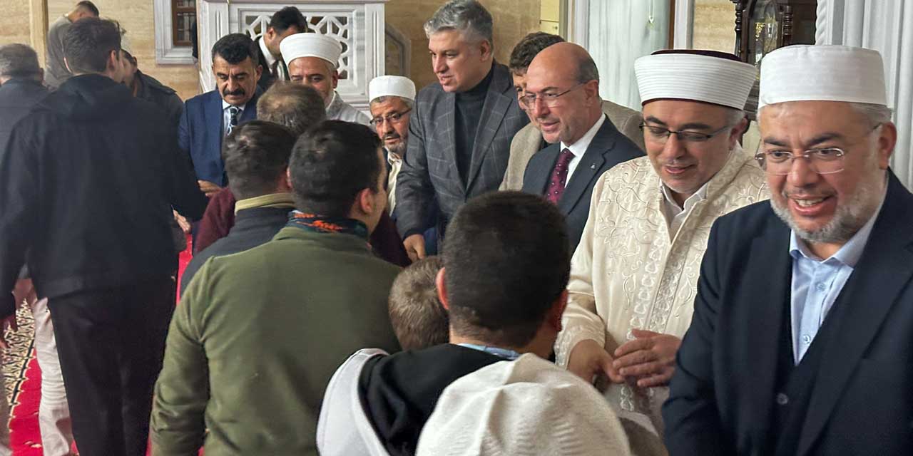 Selçuklu Merkez Camii'nde Regaip Buluşması