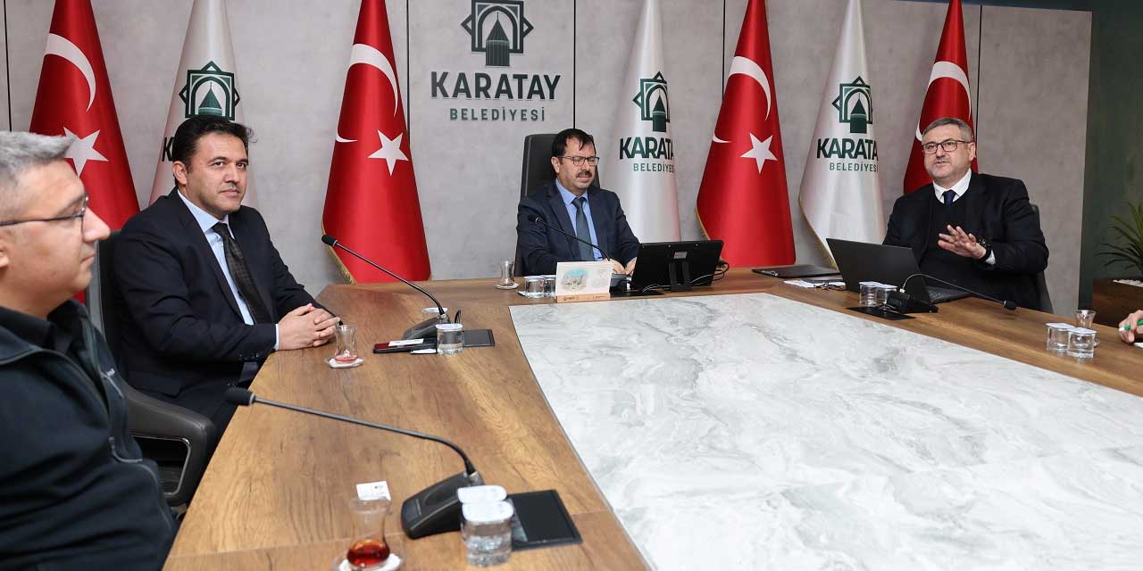Karatay’da “Dirençli Karatay” Projesi İçin İlk Teknik Toplantı
