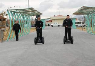 Olimpiyat Parkı'nda 'Ginger'li devriye