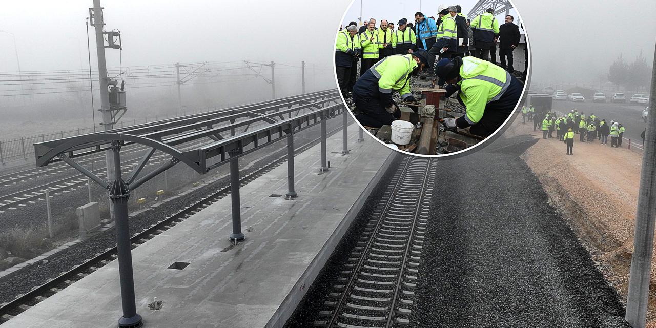 Duraklar dikildi iki uç birbirine bağlandı