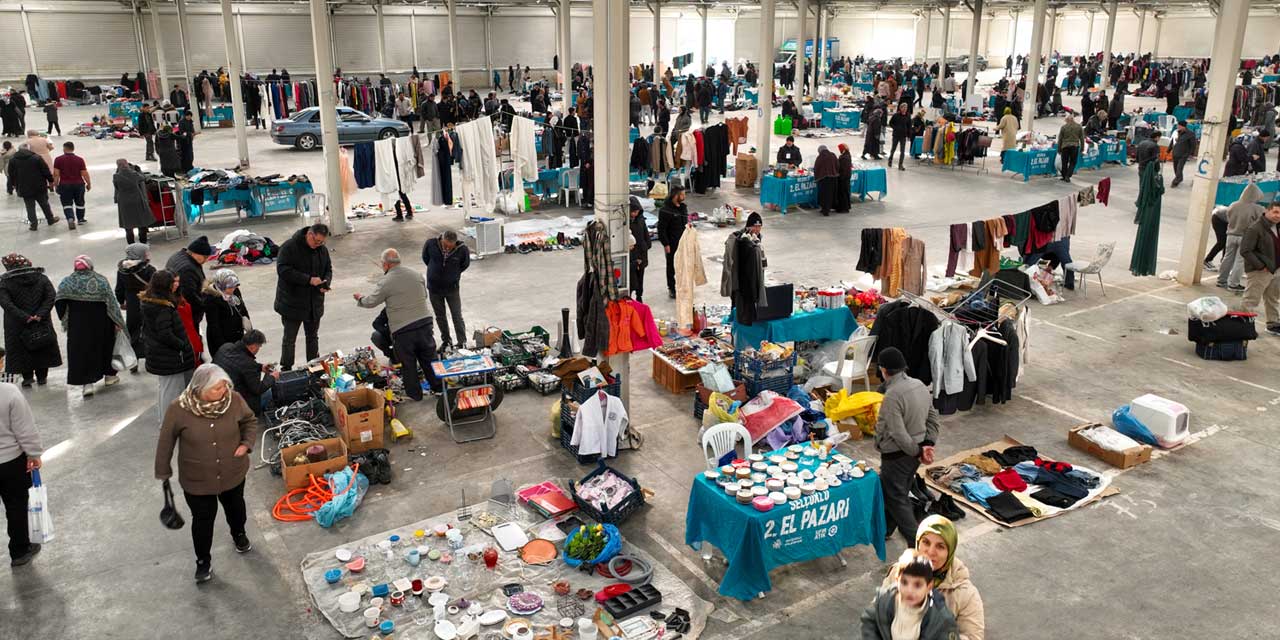 Atık Değil Değer! 2. El Pazarı 26’ncı Kez Kuruldu