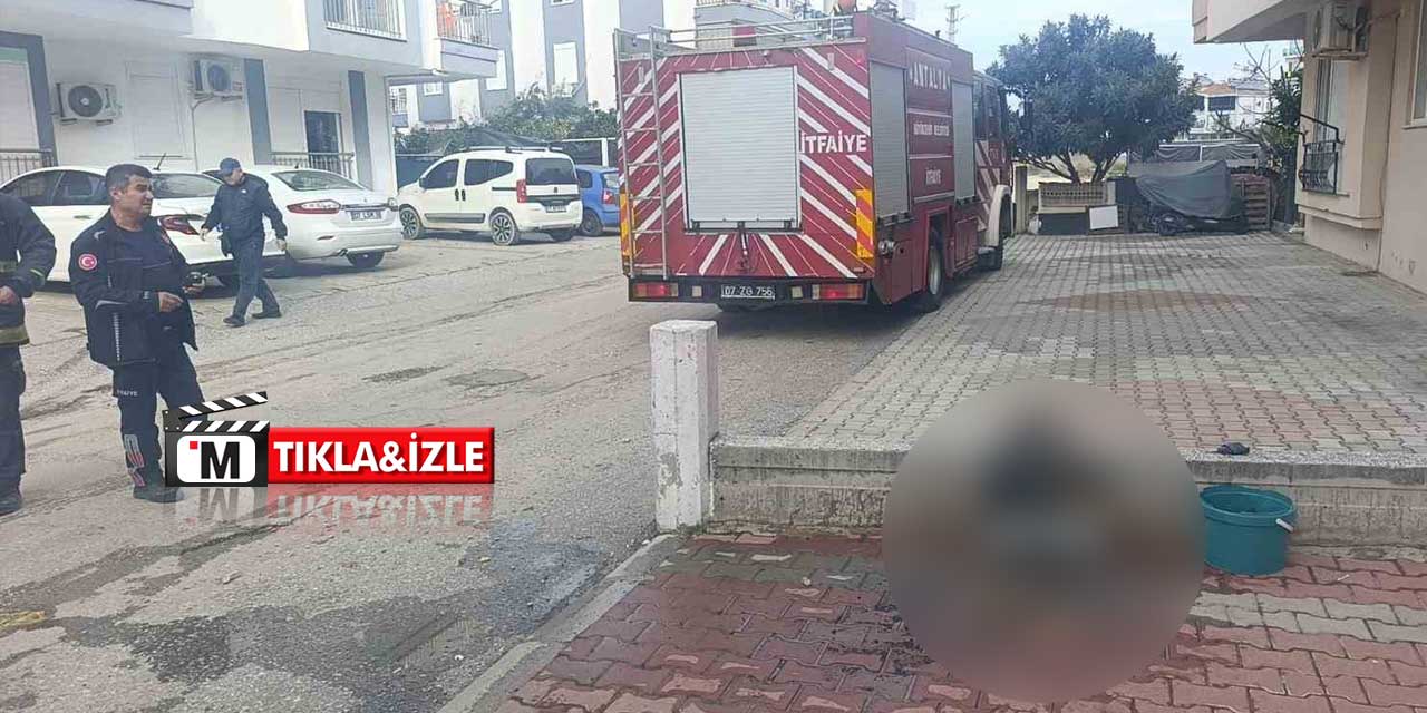 Daireden Duman Çıktı, Gerçek İtfaiyeyi Şaşırttı