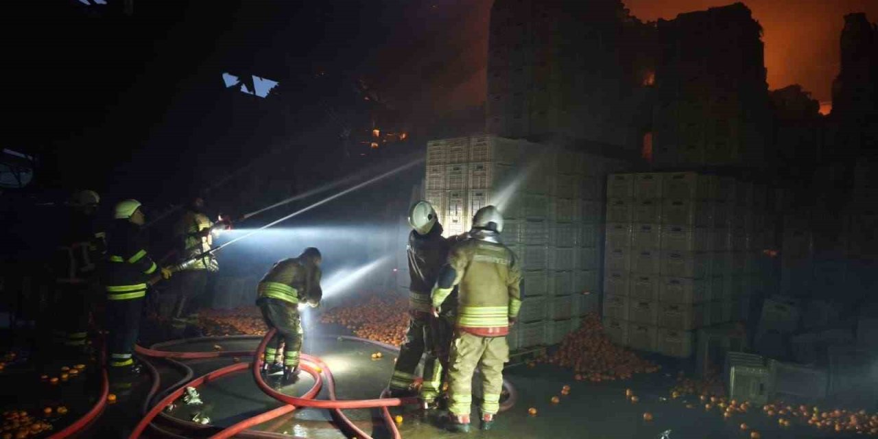 Yangını fark edip arkadaşlarını uyandırdı, geri dönemedi