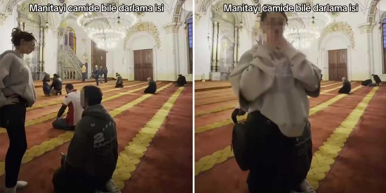 Aziziye Camii'nde çekilen görüntüler tepki toplamıştı, o kadın serbest bırakıldı