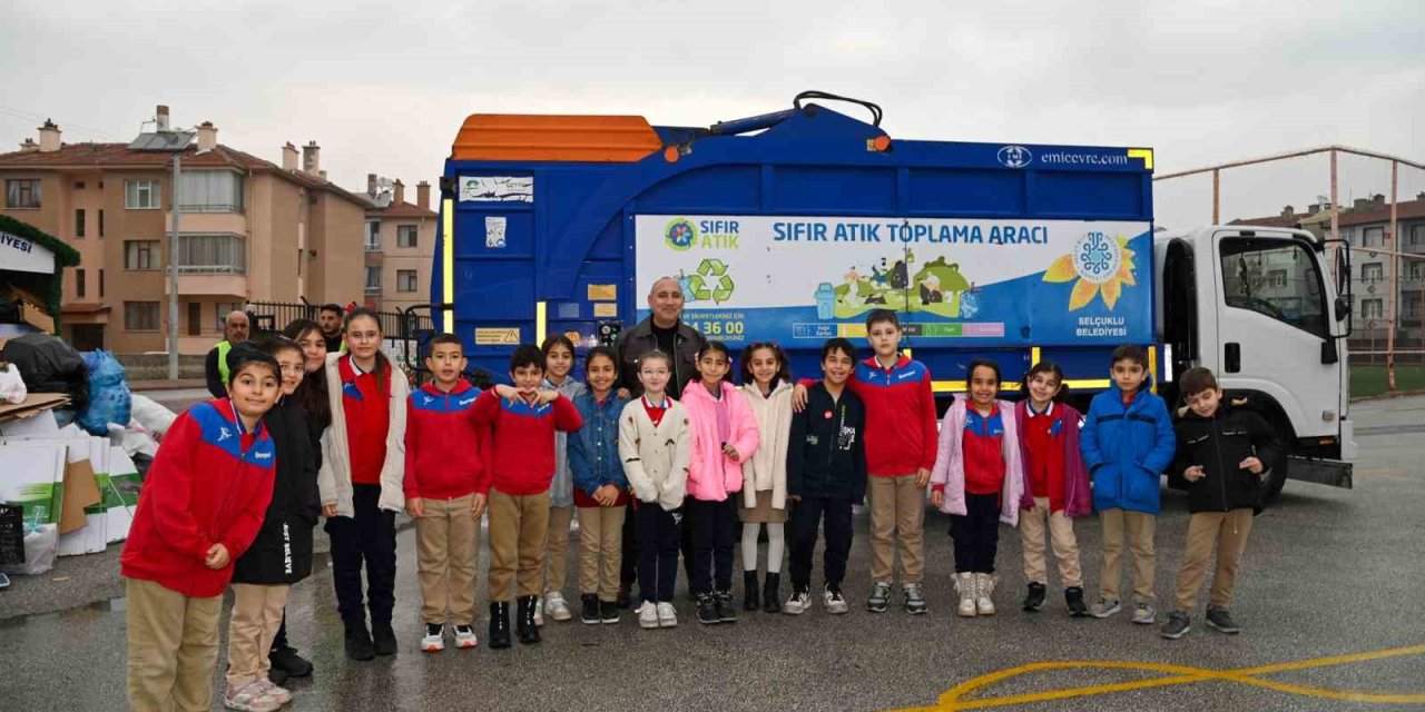 Selçuklu’da Okullar Sıfır Atık İçin Yarışıyor