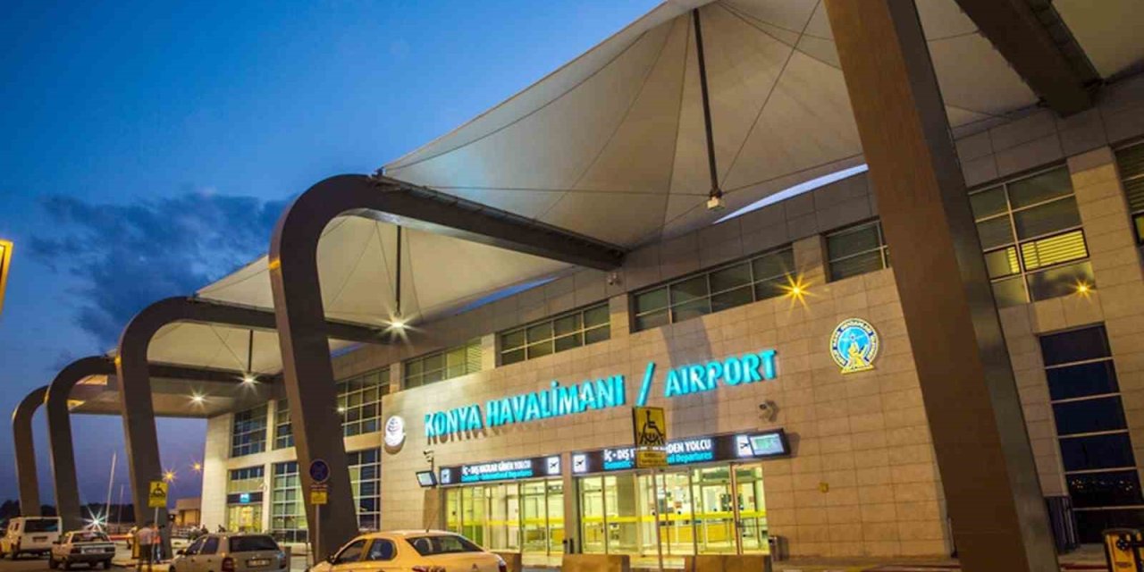 Konya’da Hava Trafiği Yoğunlaştı: Bir Ayda 654 Uçuş