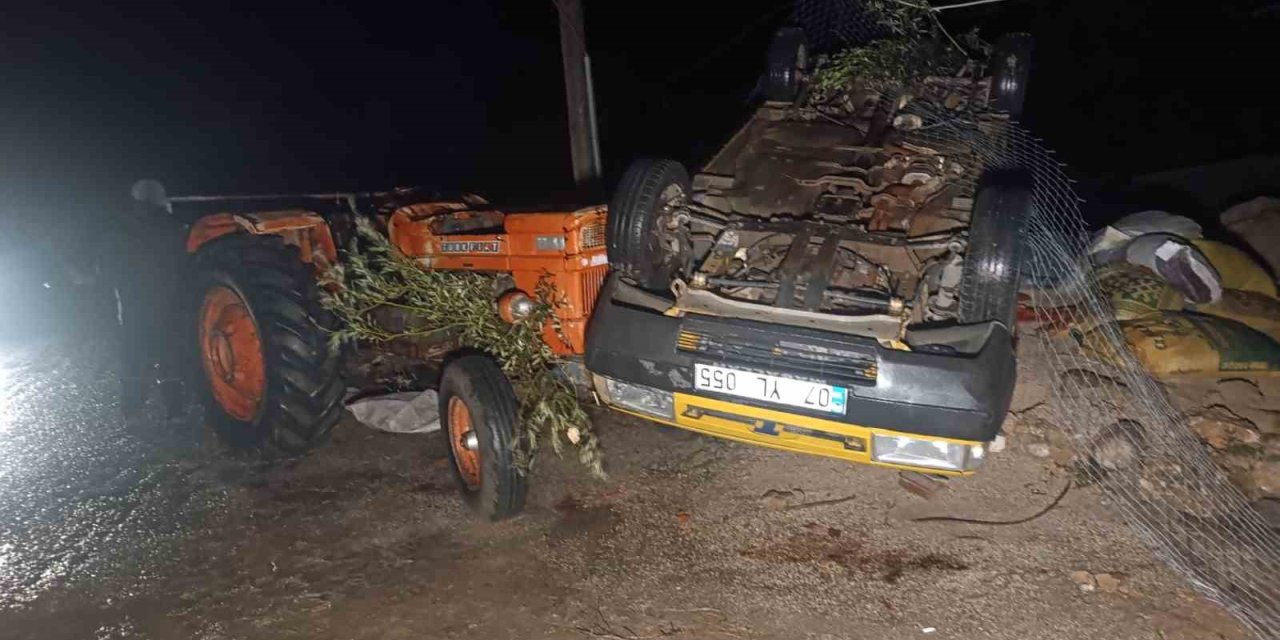 Göz açıp kapayıncaya kadar: Hortum otomobili kaldırıp attı