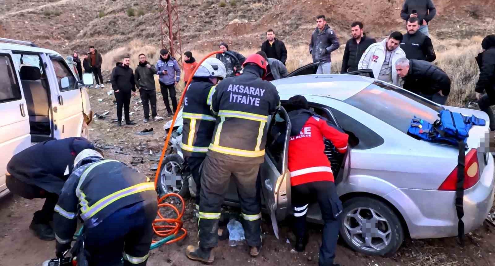 Yarım Saatlik Kurtarma Mücadelesi: Aksaray’da 6 Yaralı