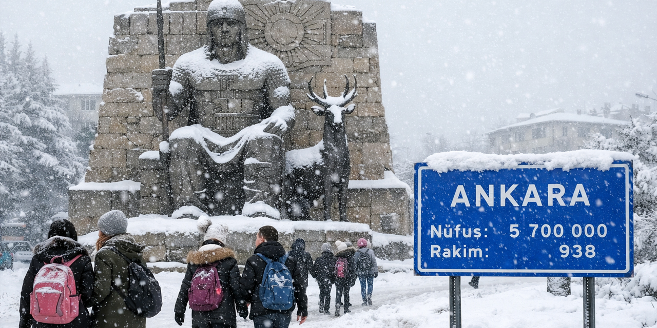 Ankara’ya kar ne zaman yağacak? İlçe ilçe kar tahmini! Okullar tatil mi olacak?