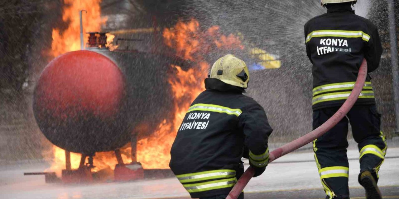 Konya’da Olay Çok, Müdahale Daha Çok! İşte 2025 İtfaiye Verileri