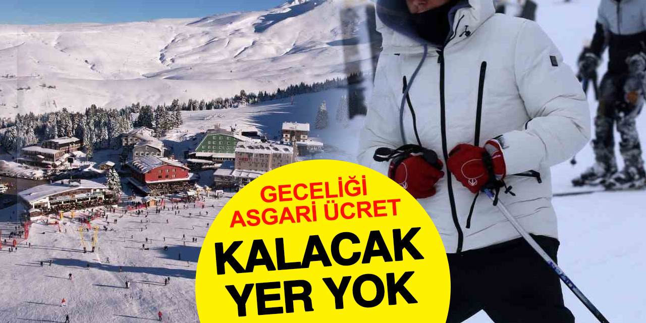 Geceliği asgari ücret kalacak yer yok