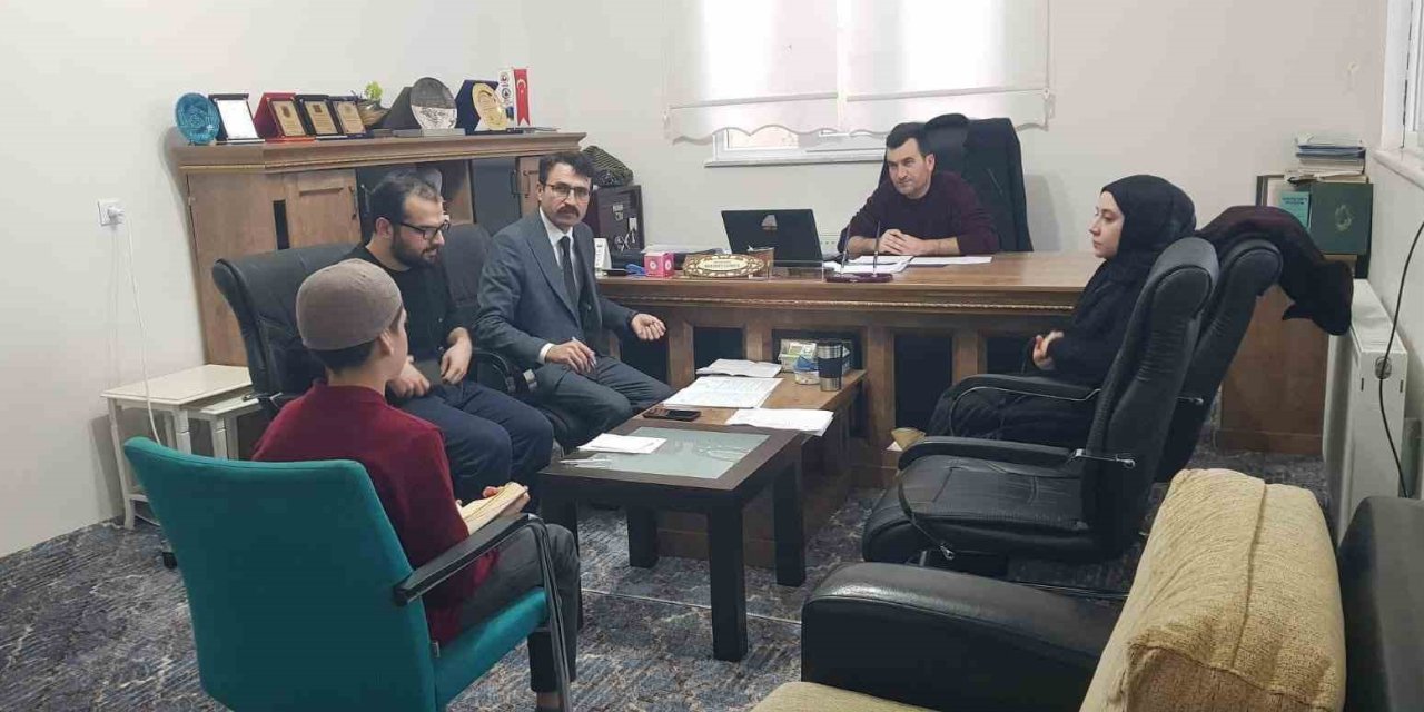 Bozkır’da Kuran Kursu öğrencilerinin eğitim durumu incelendi