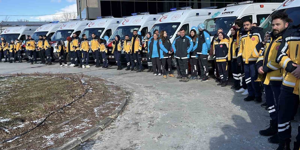 Konya’ya Acil Sağlık Takviyesi: 14 Yeni Ambulans Hizmete Girdi