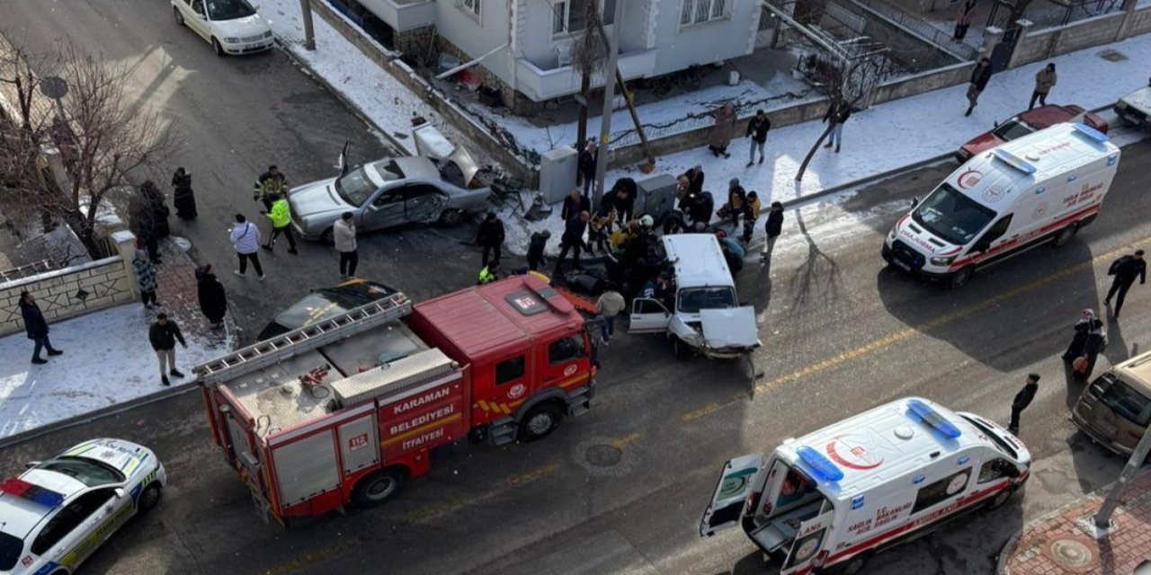 Karaman’daki kazada ağır yaralanan kadın hastanede hayatını kaybetti