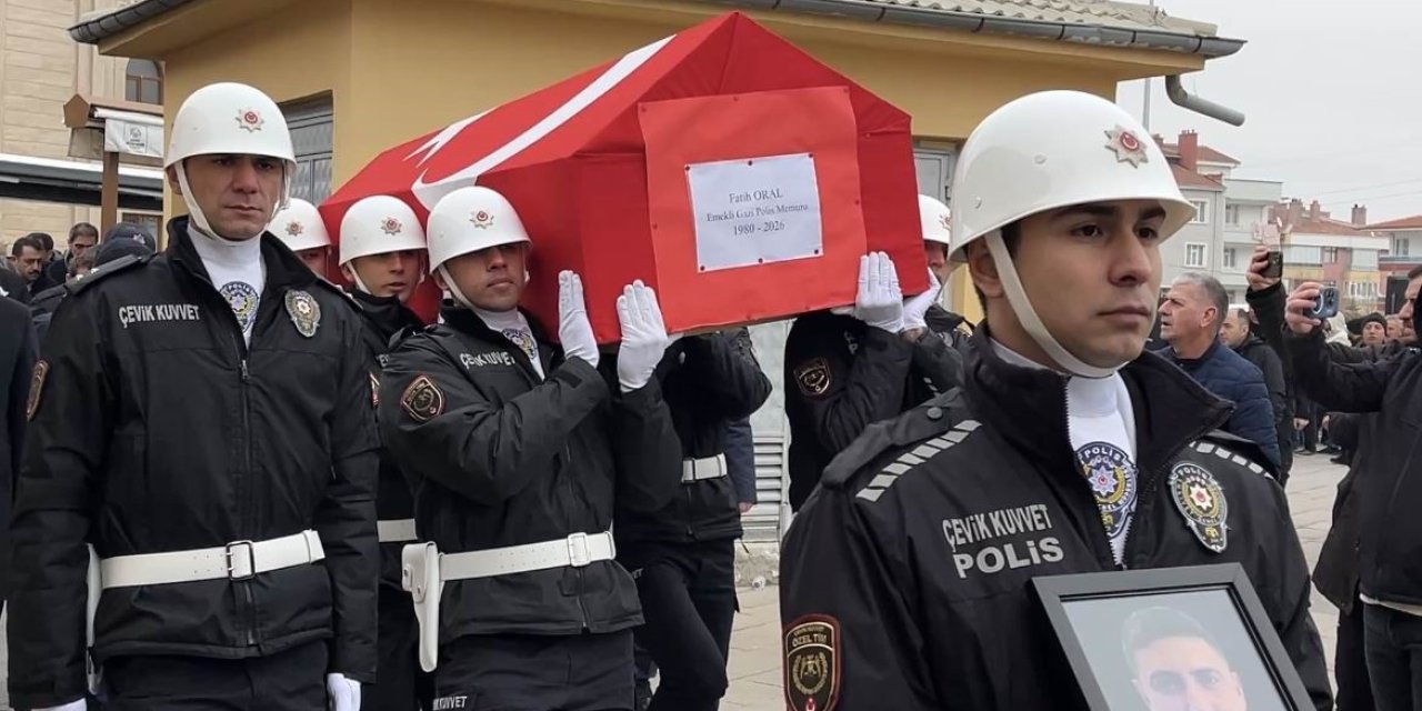 Alkollü sürücünün çarptığı polis memuru Fatih Oral Konya’da toprağa verildi