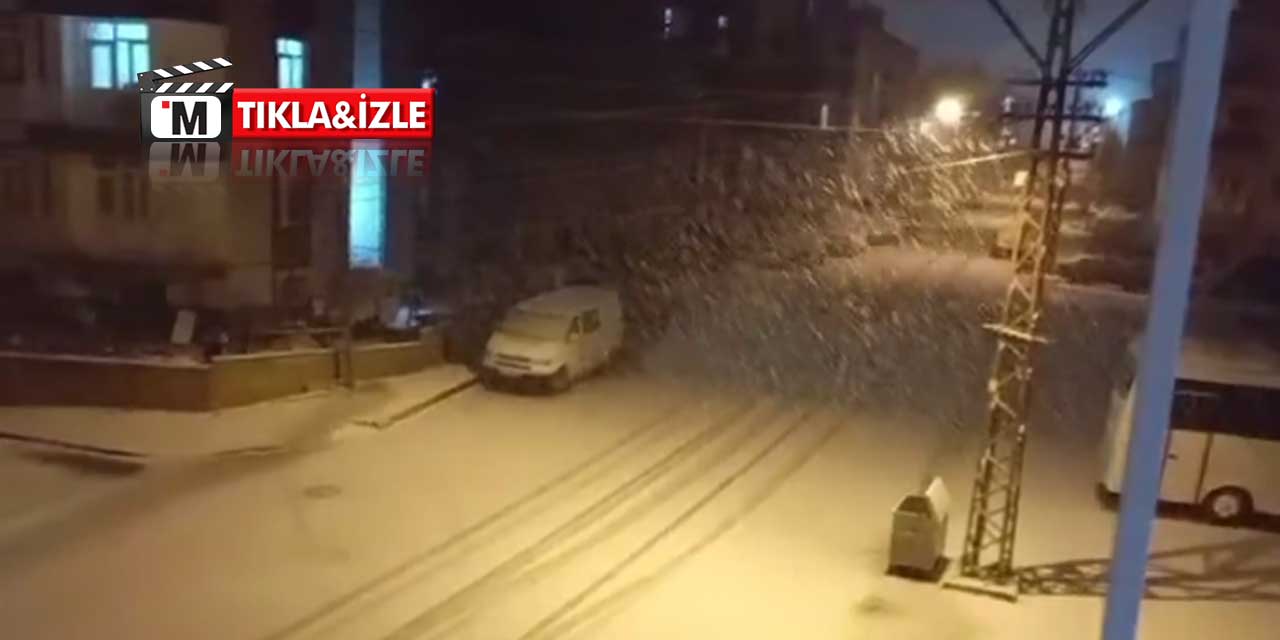 Kar Konya’nın kapısında! İlçeler beyaza büründü