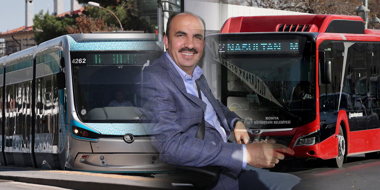 Konya’da toplu ulaşımda rekor yıl: 117 milyon yolcu