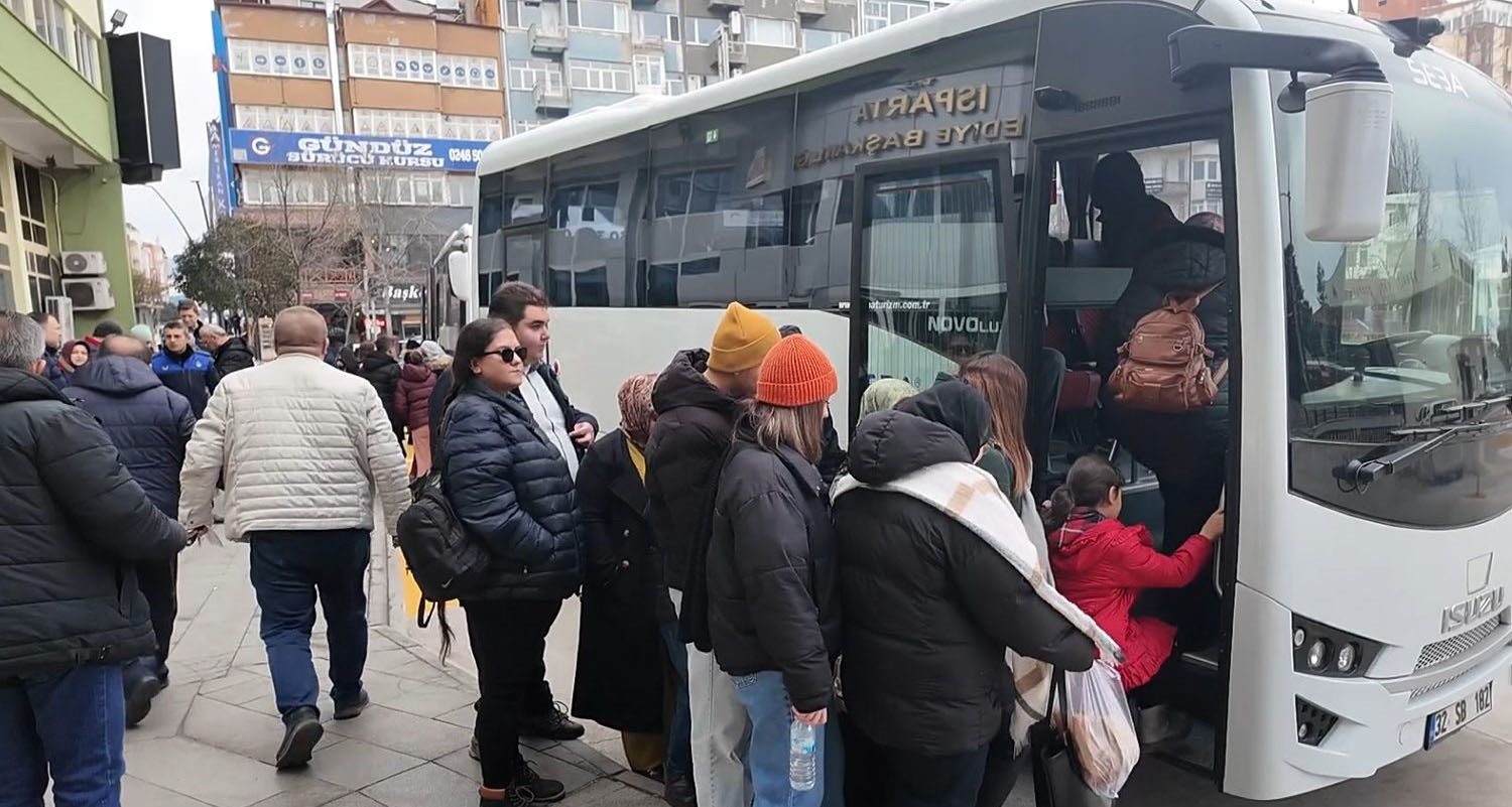 Davraz'a ücretsiz sefer saatleri açıklandı