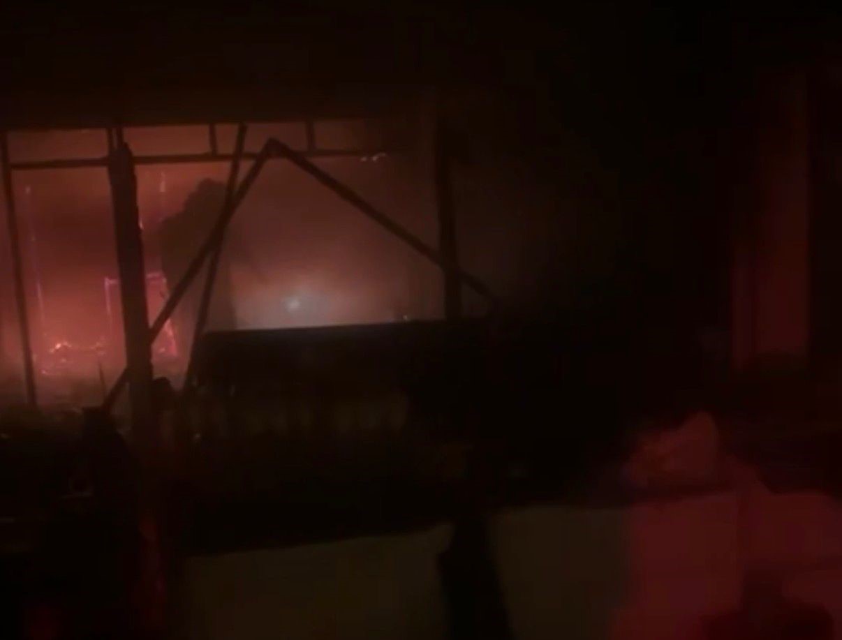 Mahalle konağında çıkan yangın kısa sürede söndürüldü