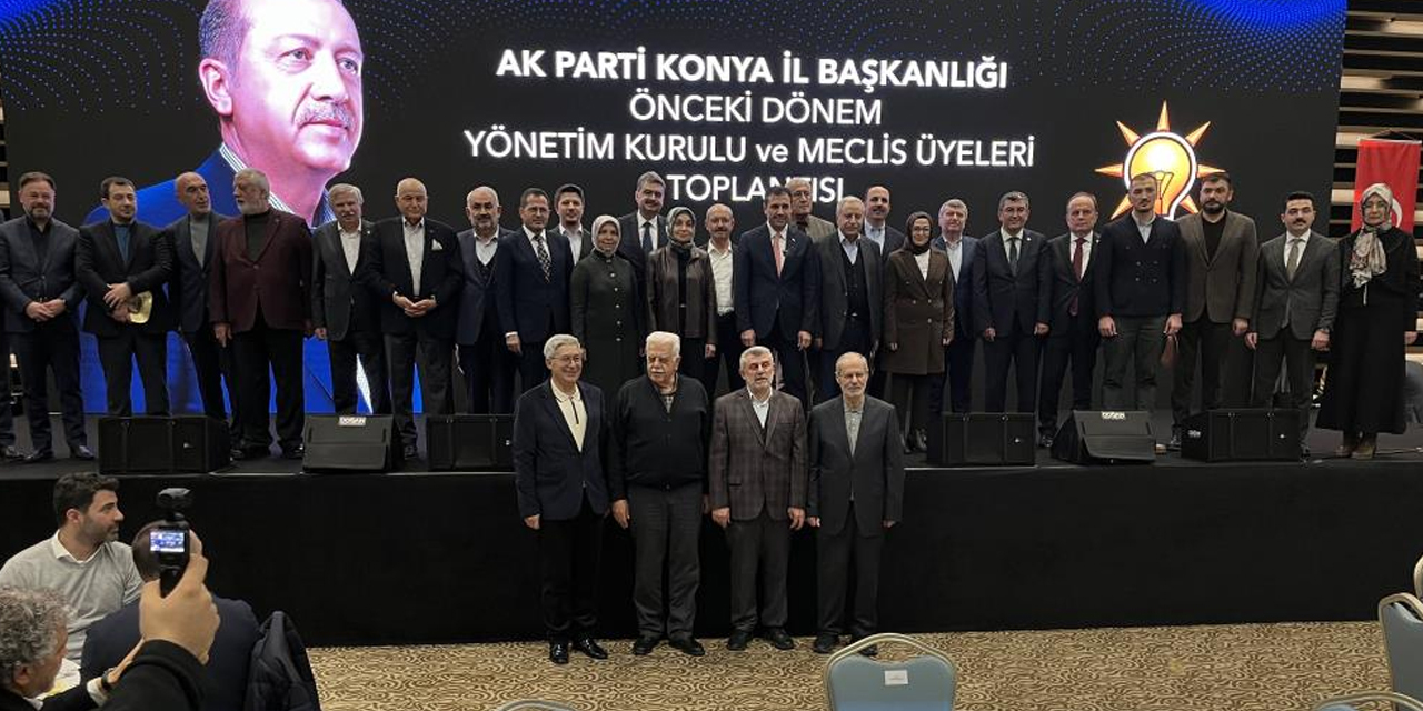 Konya'nın Kaderine Yön Verenler Vefada Bir Araya Geldi