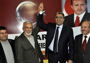 Aday adayı Recep Konuk, Bozkır'da