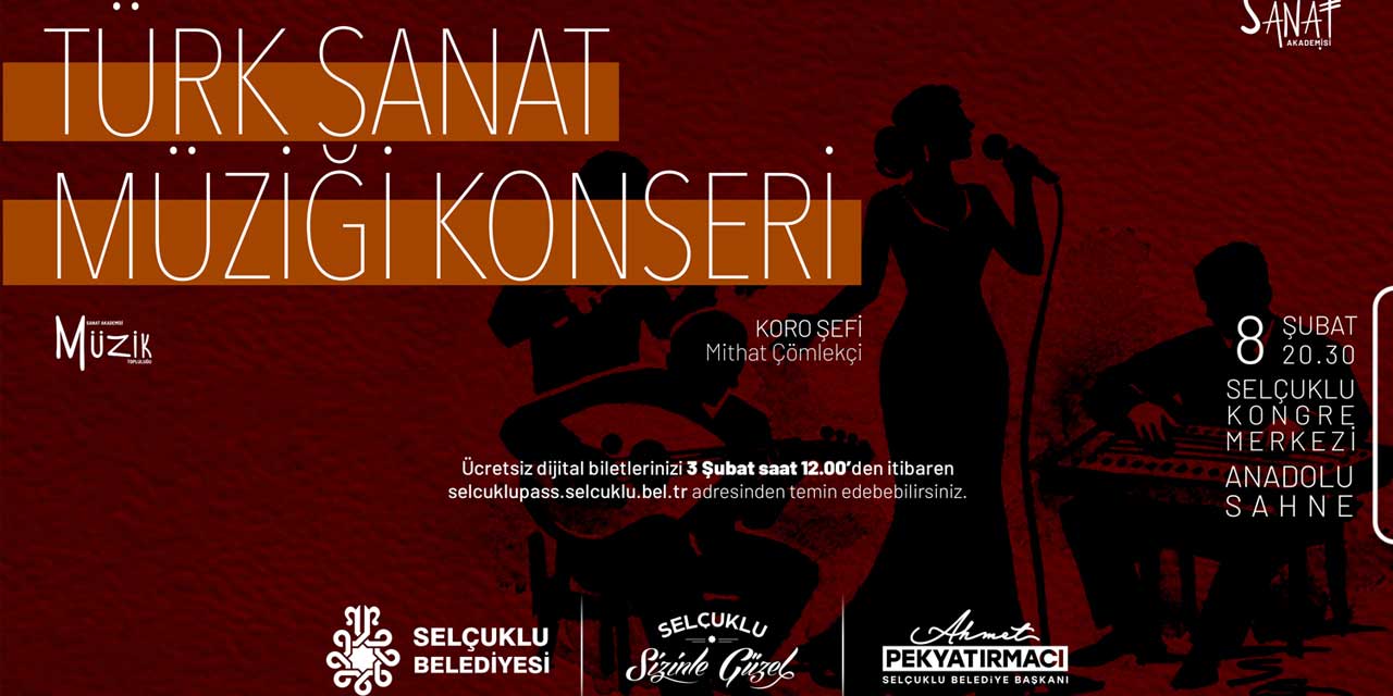 Selçuklu Sanat Akademisi’nden Şubat’ta konser ve tiyatro şöleni