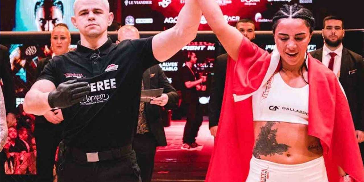 Sabriye Şengül’den altın madalya! Macar sporcuyu nakavt etti