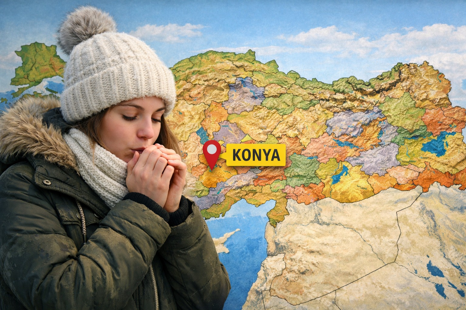 Konya’da Yağışlı Hava Etkili Olacak! İlçelerde Kar Uyarısı