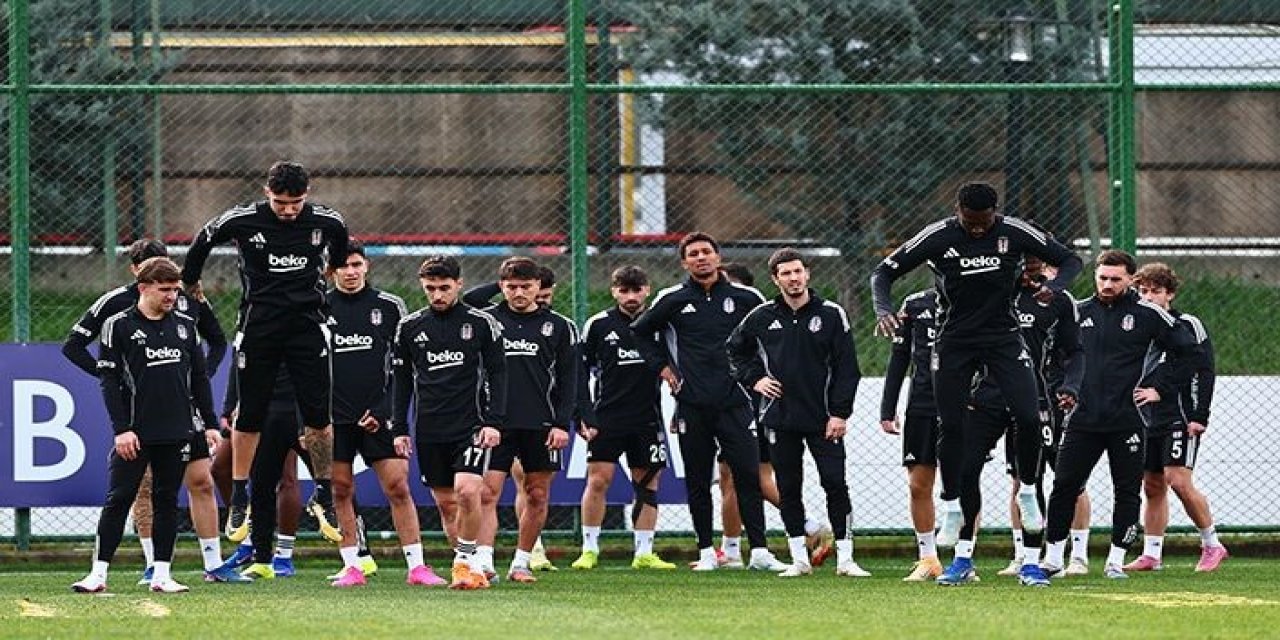 Beşiktaş’ta Konyaspor Mesaisi Sürüyor