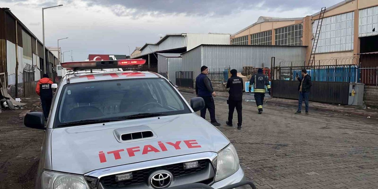Amonyak tankı sızdırdı! Konya’da 1 işçi hastaneye kaldırıldı