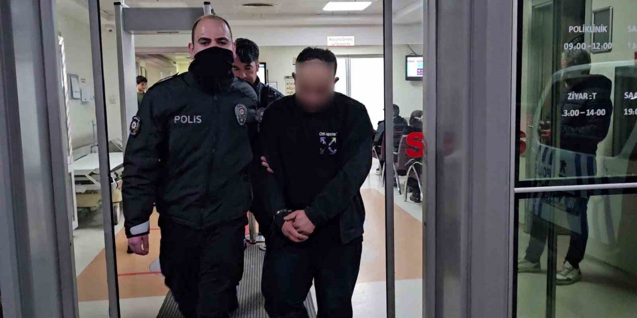 Kendisini yakalayan bekçinin parmağını ısırdı