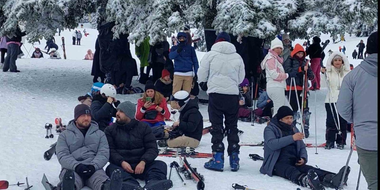 Uludağ’da telesiyej arızası! Mahsur kalan 40 tatilci kurtarıldı