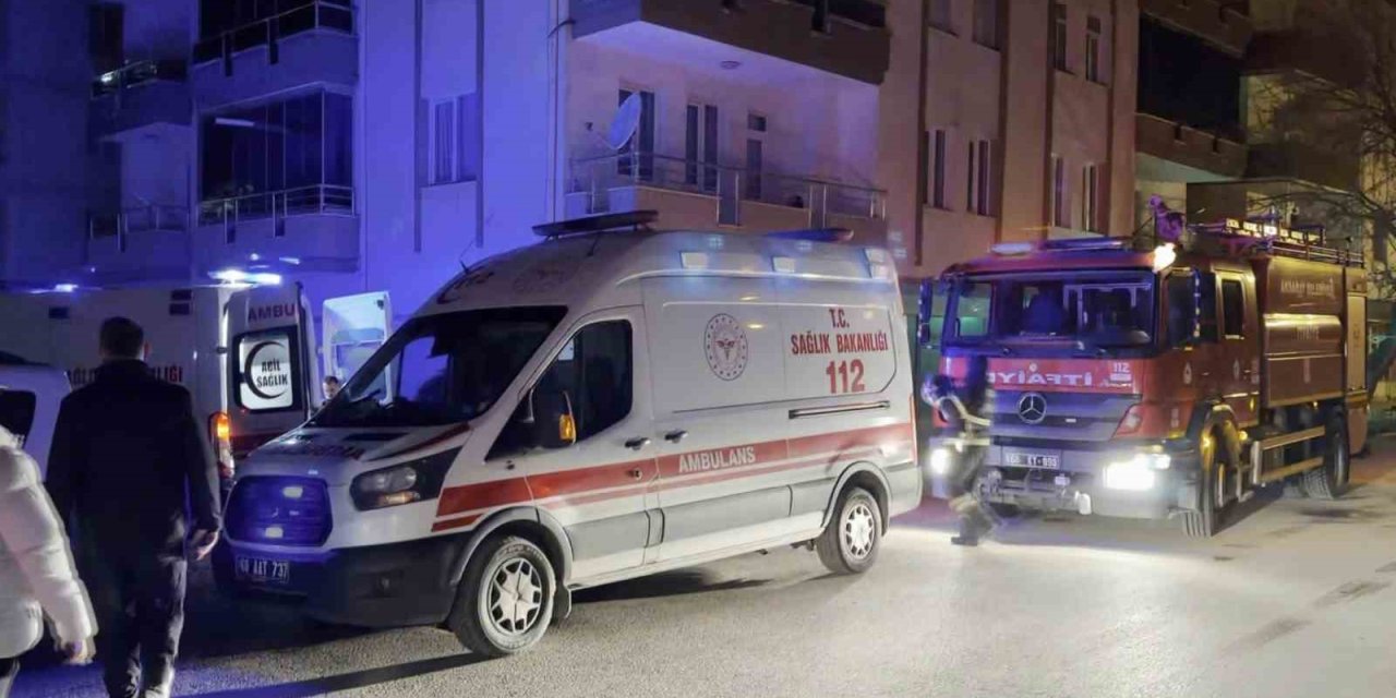 Aksaray’da doğal gaz patlaması! Kaynak makinesi boruya temas etti