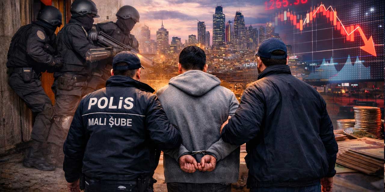 Sosyal medya üzerinden borsa oyunu! Konya'da da baskın var