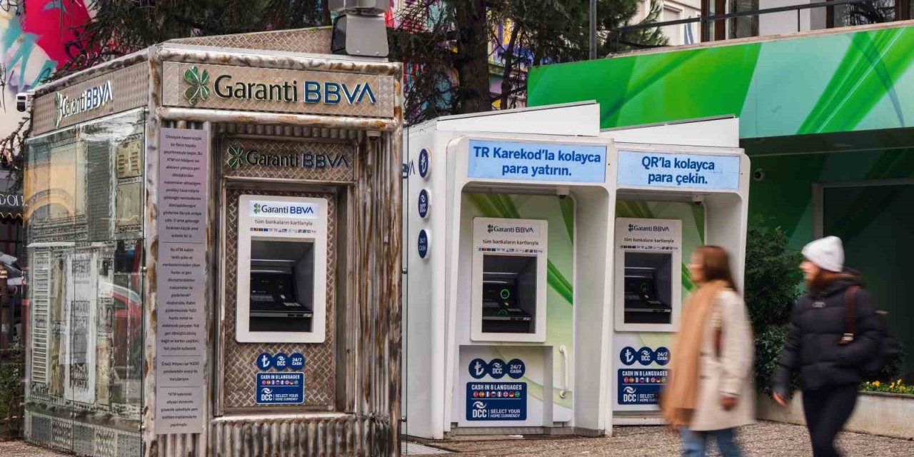 Atık ve hurdadan üretilen ATM hizmete girdi