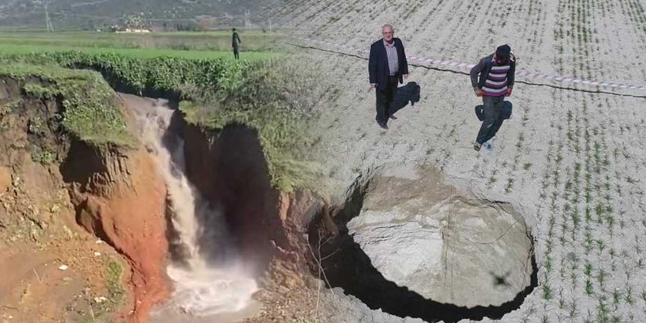 Konya’da da aynısı olacak mı? İzmir’deki obruklar yeniden suyla doldu
