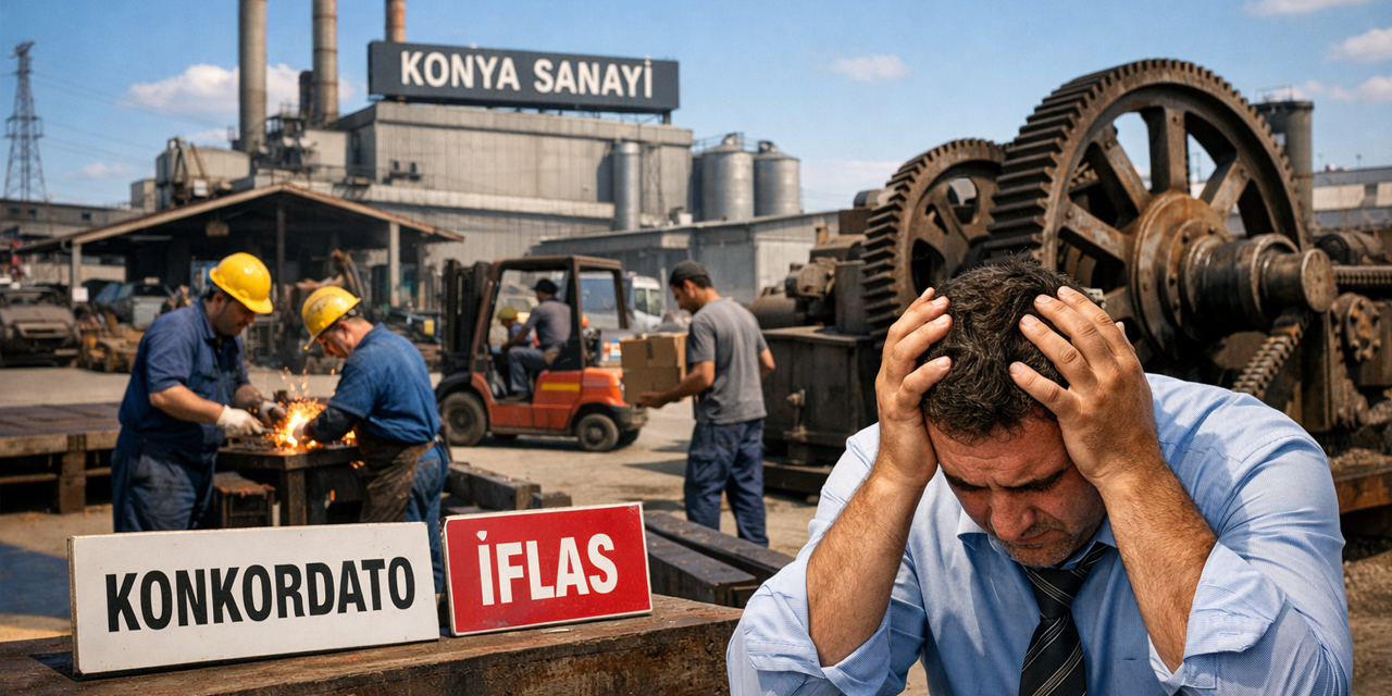 Konya’da Ekonomide Denge Sinyali: Konkordato ve İflas Sayıları Geriliyor
