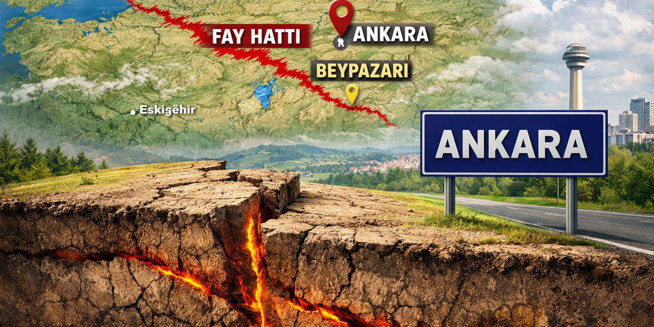Ankara’da 1 Haftada İkinci Deprem! Beypazarı Sabah Saatlerinde Sallandı