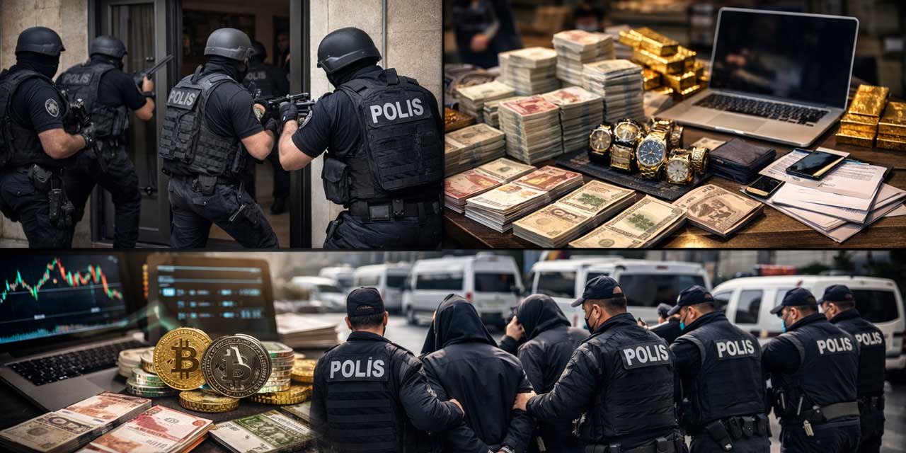 Yasa Dışı Bahis Parası Böyle Aklanmış! Konya Dahil 17 İlde...