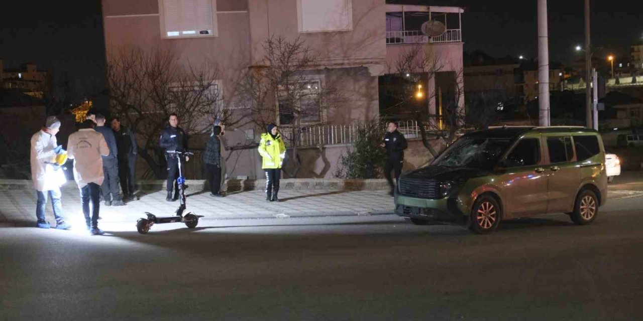 Kavşakta Scooter Kazası! 14 Yaşındaki Çocuk Ağır Yaralı