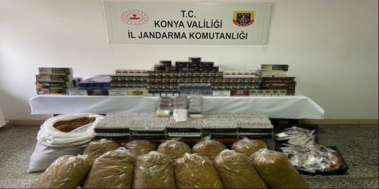 Konya'da kaçakçılara Şubat operasyonu