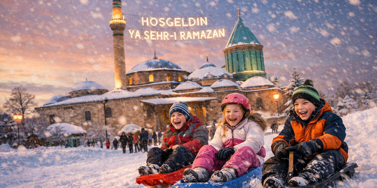 Okullara ilk kar tatili gelir mi? Konya'da kar ufukta göründü
