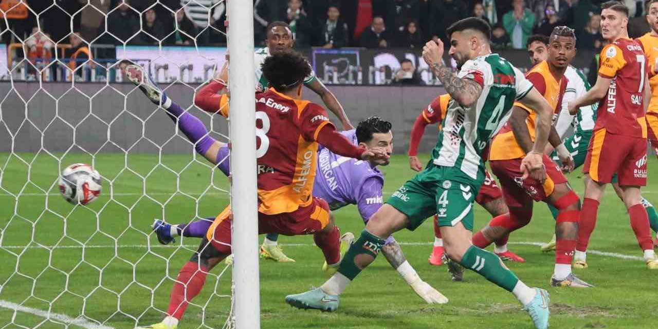 Galatasaray, Süper Lig’deki ikinci yenilgisini Konya'da aldı