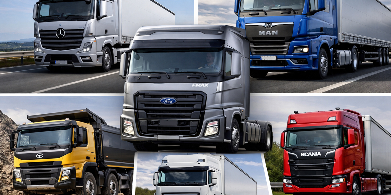 Konya’da En Çok Tercih Edilen Kamyon Modelleri İçin Yeni Dönem Başlıyor