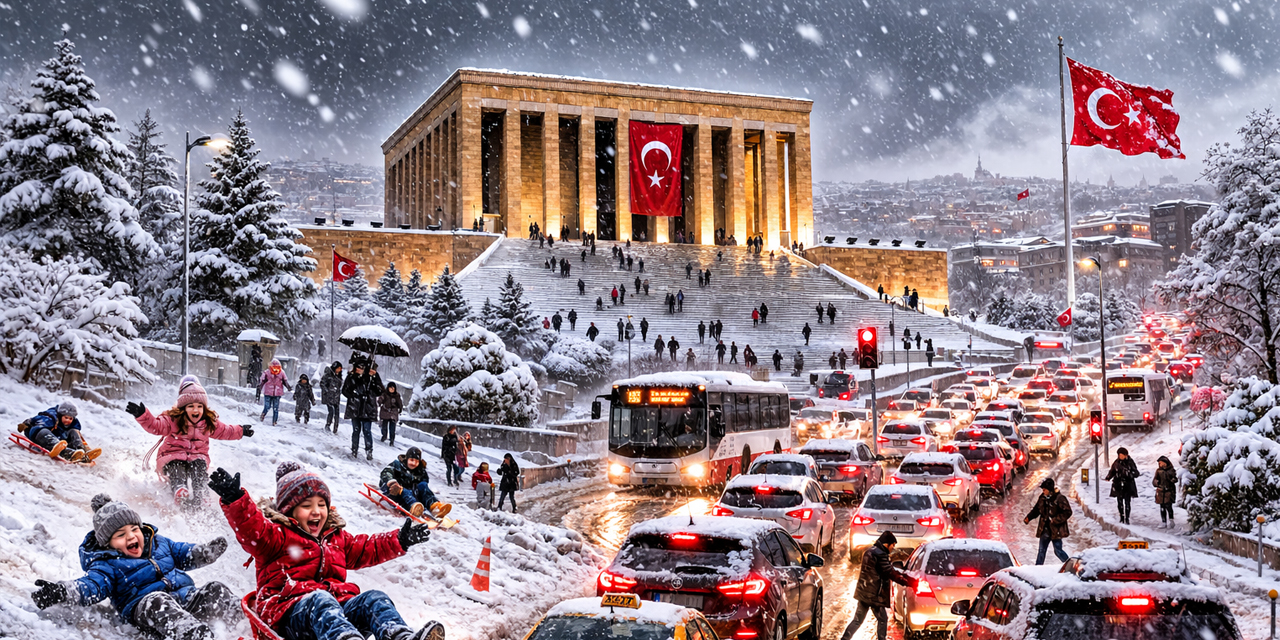 Ankara kışa tekrar giriyor! 10 gün çok kritik