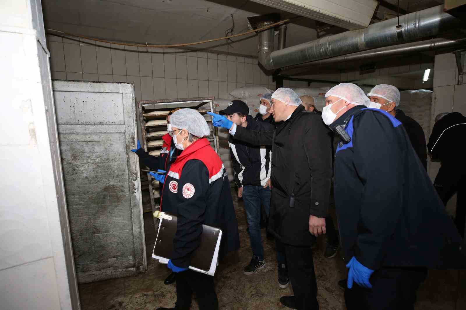 Konya'daki denetimlerde kapının rengi gündem oldu
