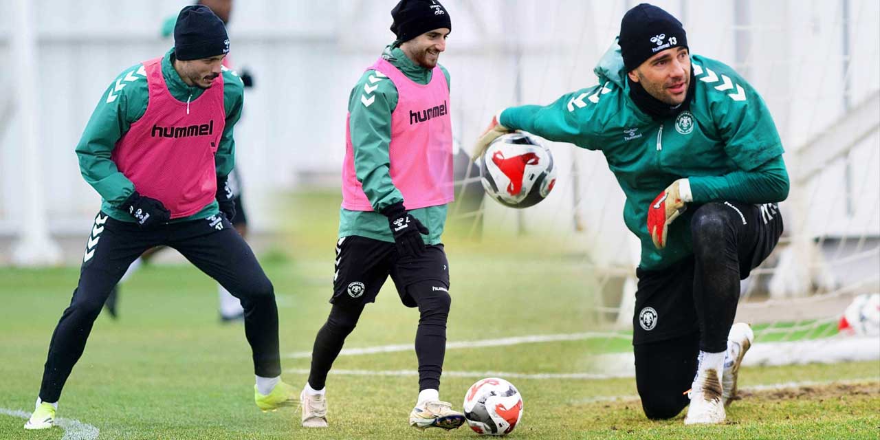 Konyaspor, Başakşehir maçı hazırlıklarını sürdürüyor