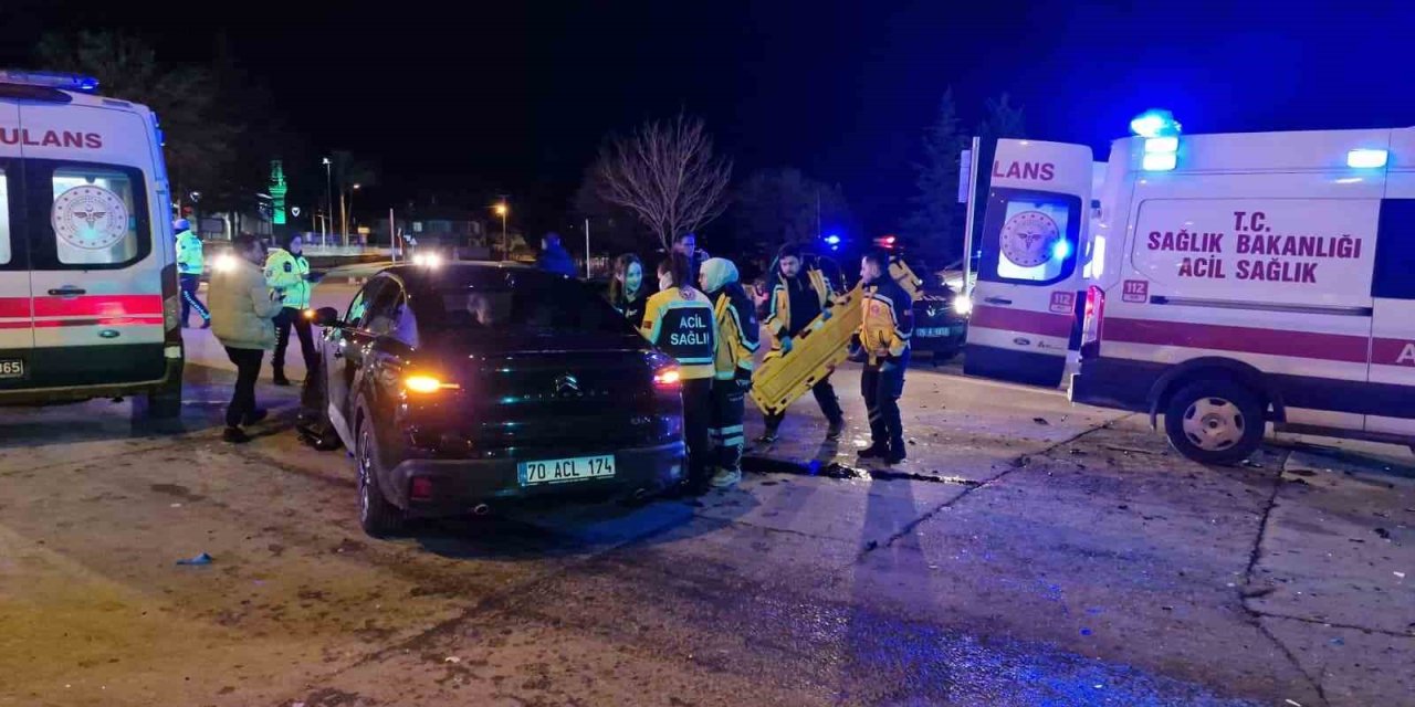 Dur ihtarına uymadı, kovalamaca kazayla bitti