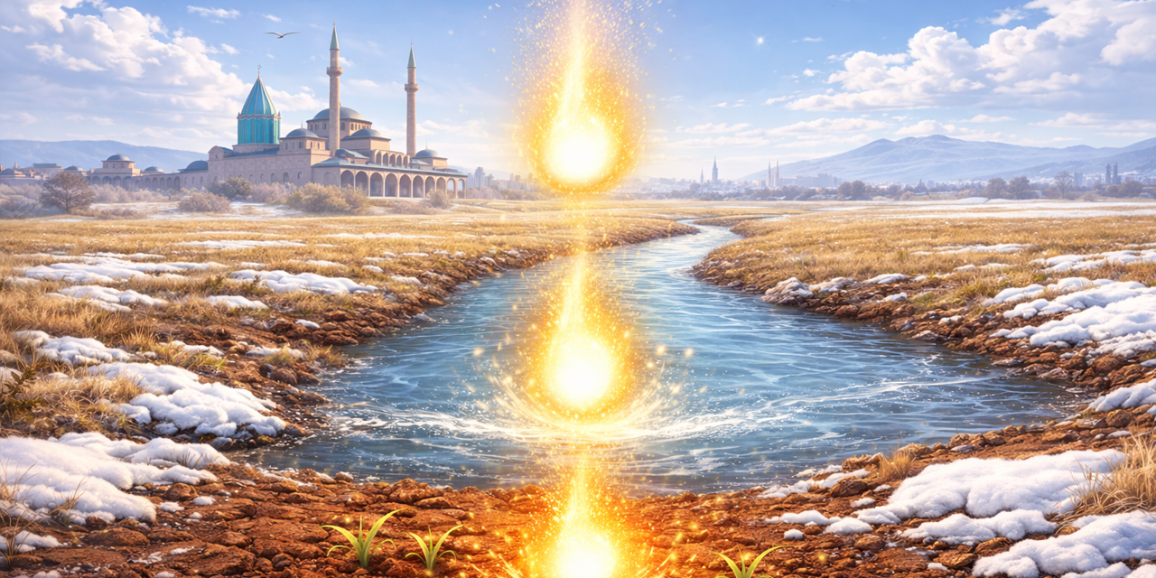 2. Cemre Konya’ya Karla Geldi! Suya Ne Zaman Düşecek?