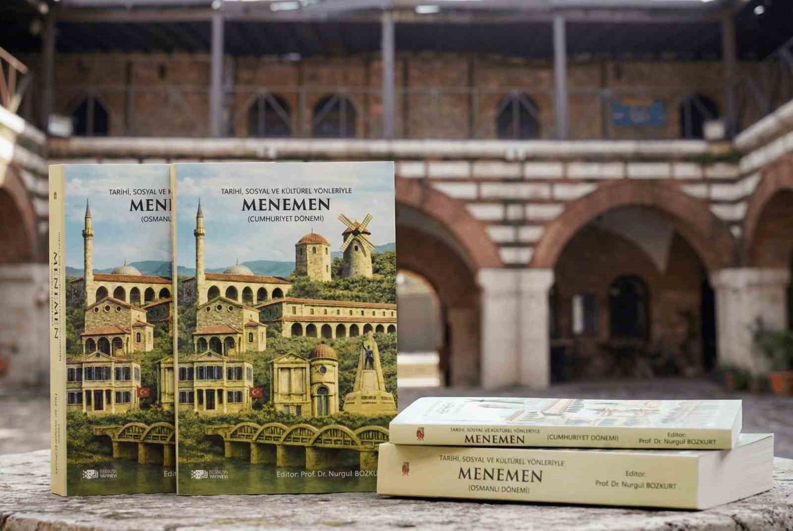 Menemen'in 2 cilt kitabı çıktı